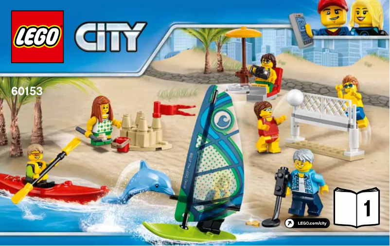 Página 1 del manual Manual de usuario Lego City 60153