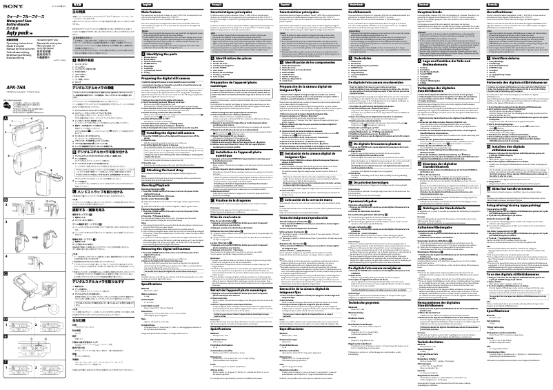 Página nº 1 - Manual de usuario Sony APK-THA