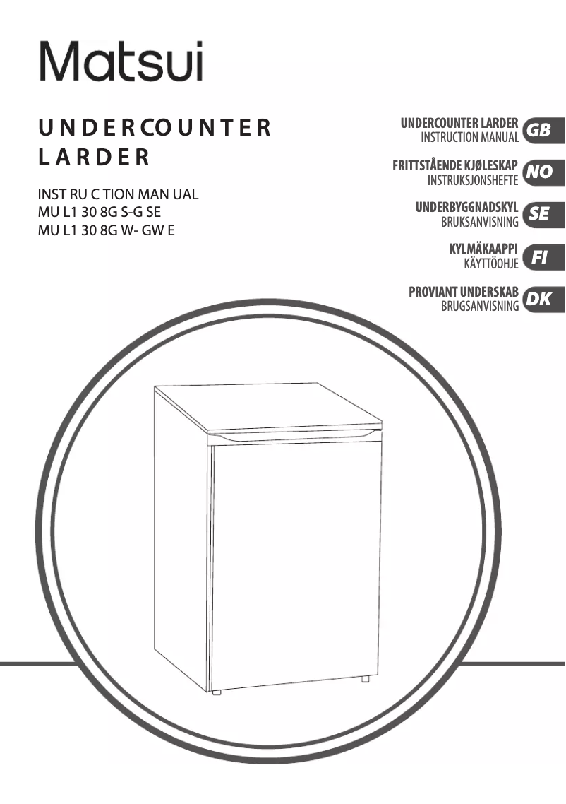 Imagen de la primera página del manual del dispositivo MUL1308GWE