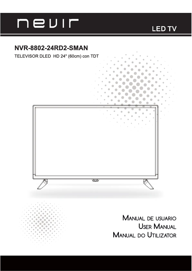 Imagen de la primera página del manual del dispositivo NVR-8802-24RD2-SMAN