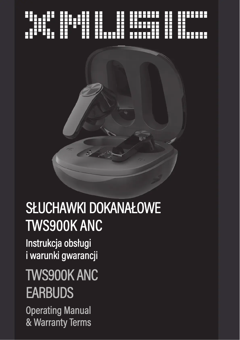 Imagen de la primera página del manual del dispositivo TWS900K