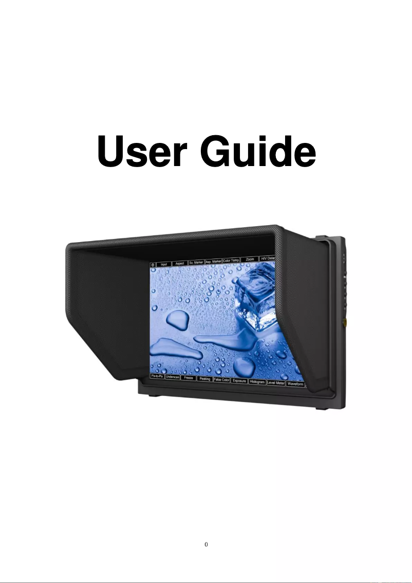 Imagen de la primera página del manual del dispositivo TM-1018