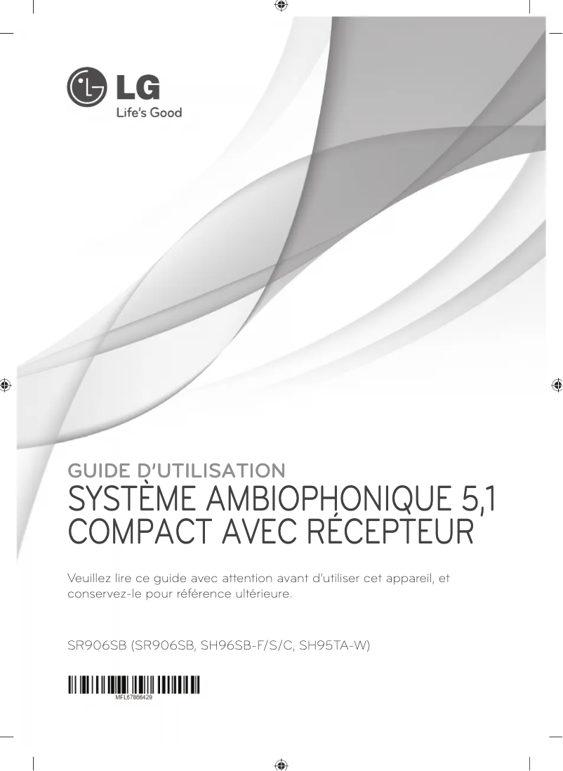 Imagen de la primera página del manual del dispositivo SR906SB