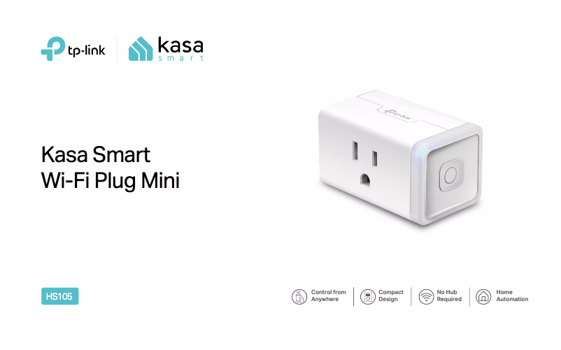 Página 1 del manual Ficha técnica TP-Link HS105