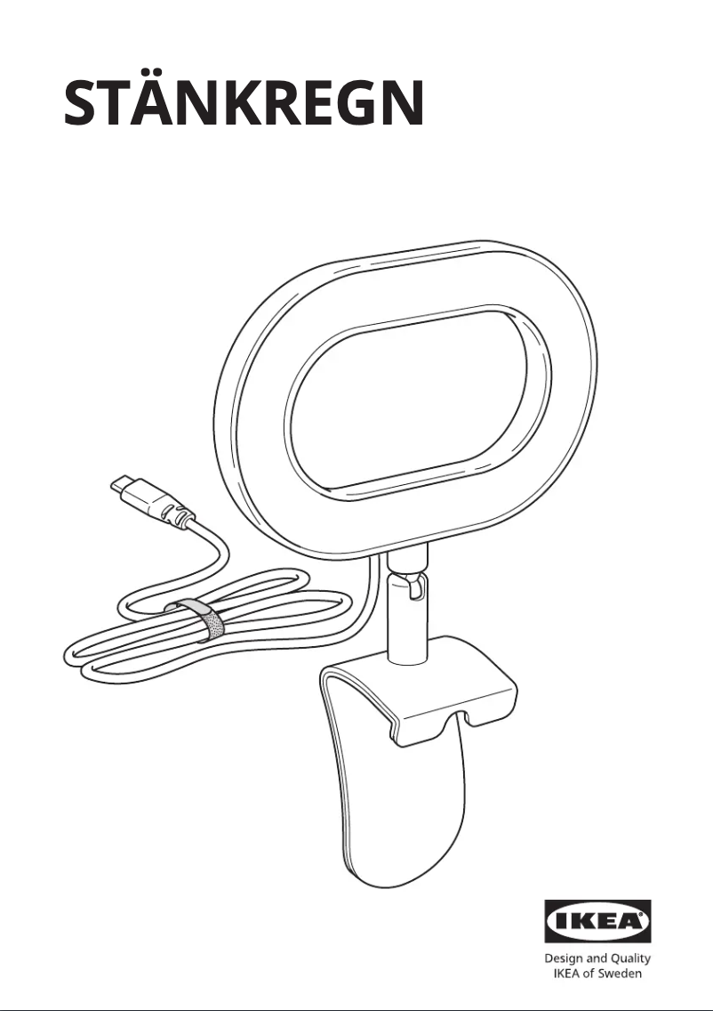 Página 1 del manual Manual de usuario Ikea STÄNKREGN 705.421.60