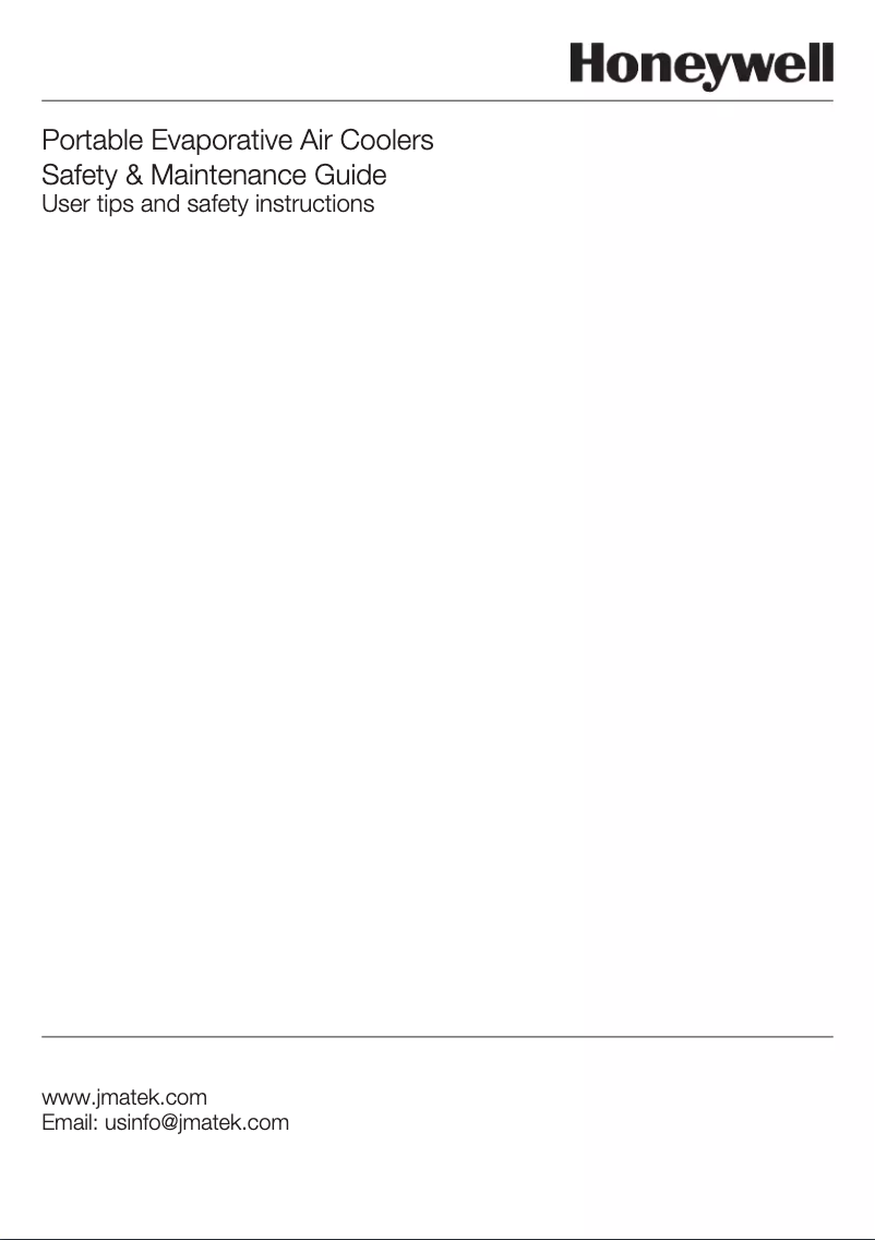 Página 1 del manual Instrucciones de seguridad Honeywell TC10PEU