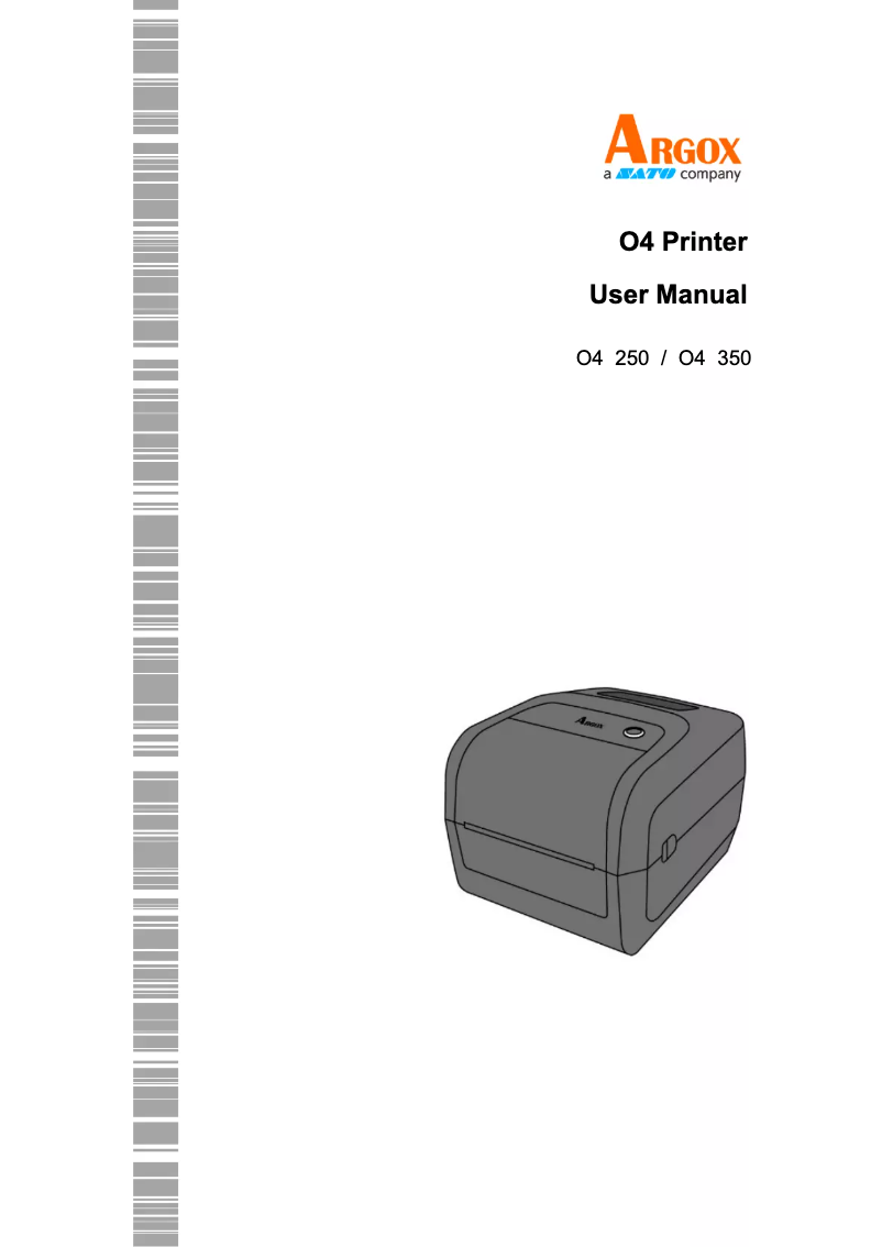 Imagen de la primera página del manual del dispositivo O4-250