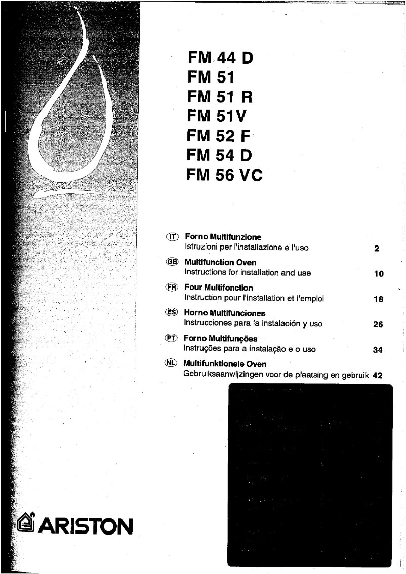 Imagen de la primera página del manual del dispositivo FM 51 V