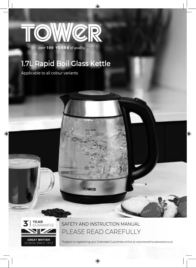 Página 1 del manual Manual de usuario Tower T10040BP