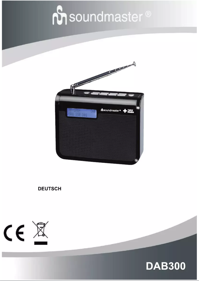 Página nº 1 - Manual de usuario Soundmaster DAB300