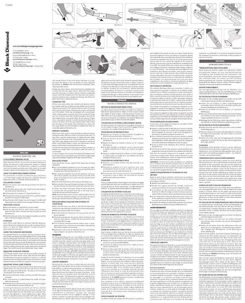 Imagen de la primera página del manual del dispositivo Distance FLZ