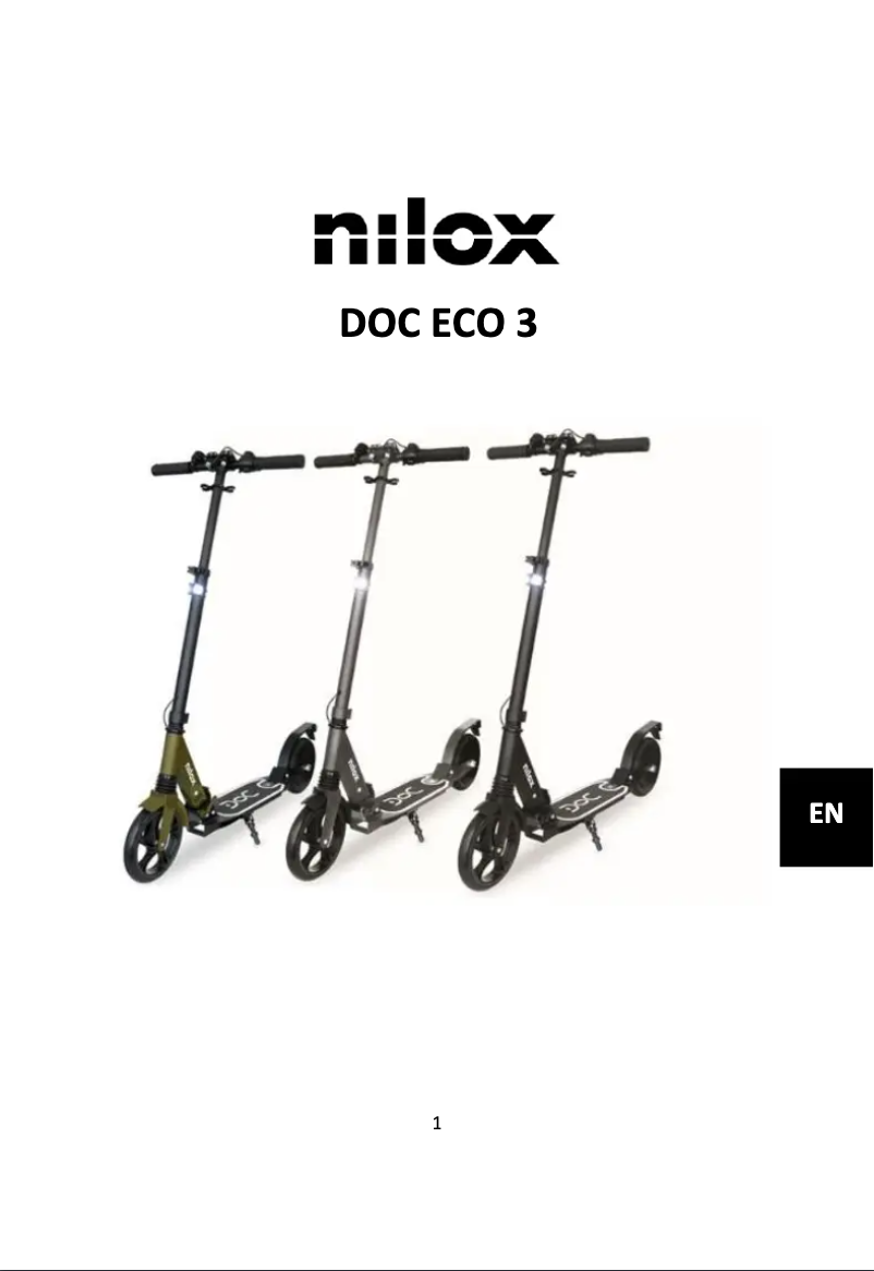 Imagen de la primera página del manual del dispositivo Doc Eco 3