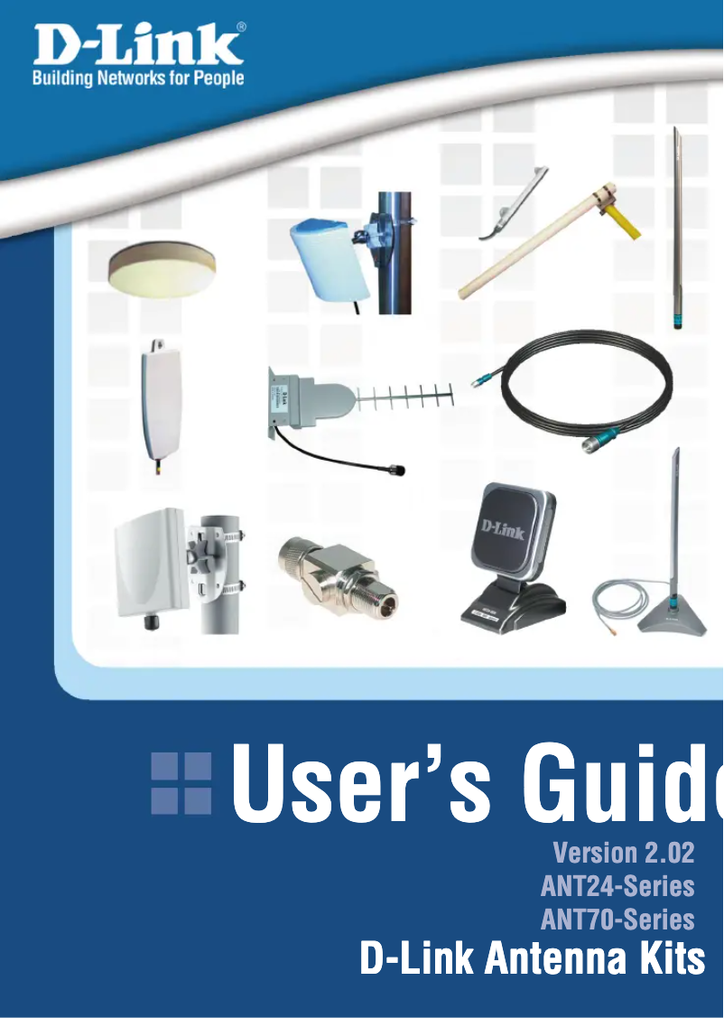 Página 1 del manual Manual de usuario D-Link ANT70-1800