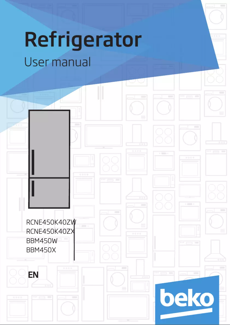 Imagen de la primera página del manual del dispositivo BBM450W