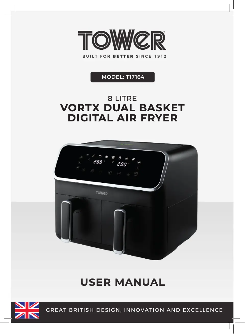 Página 1 del manual Manual de usuario Tower Vortx T17164