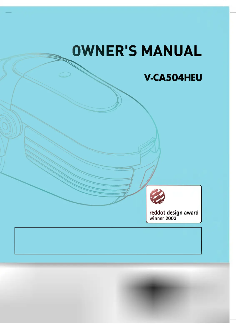 Página 1 del manual Manual de usuario LG V-CA504HEU
