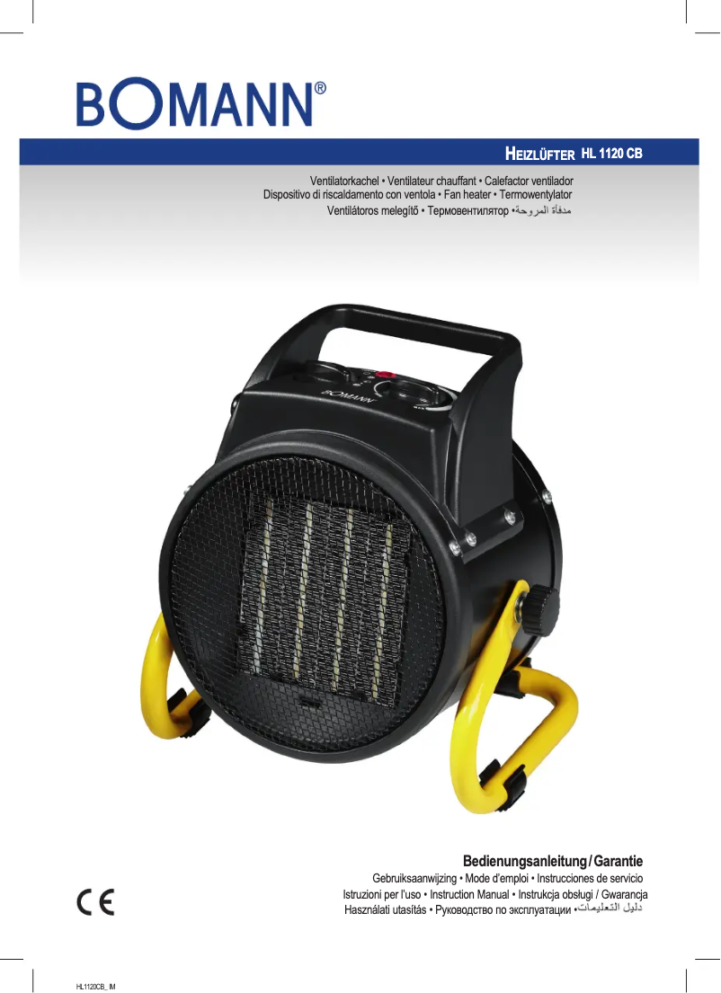 Imagen de la primera página del manual del dispositivo HL 1120 CB