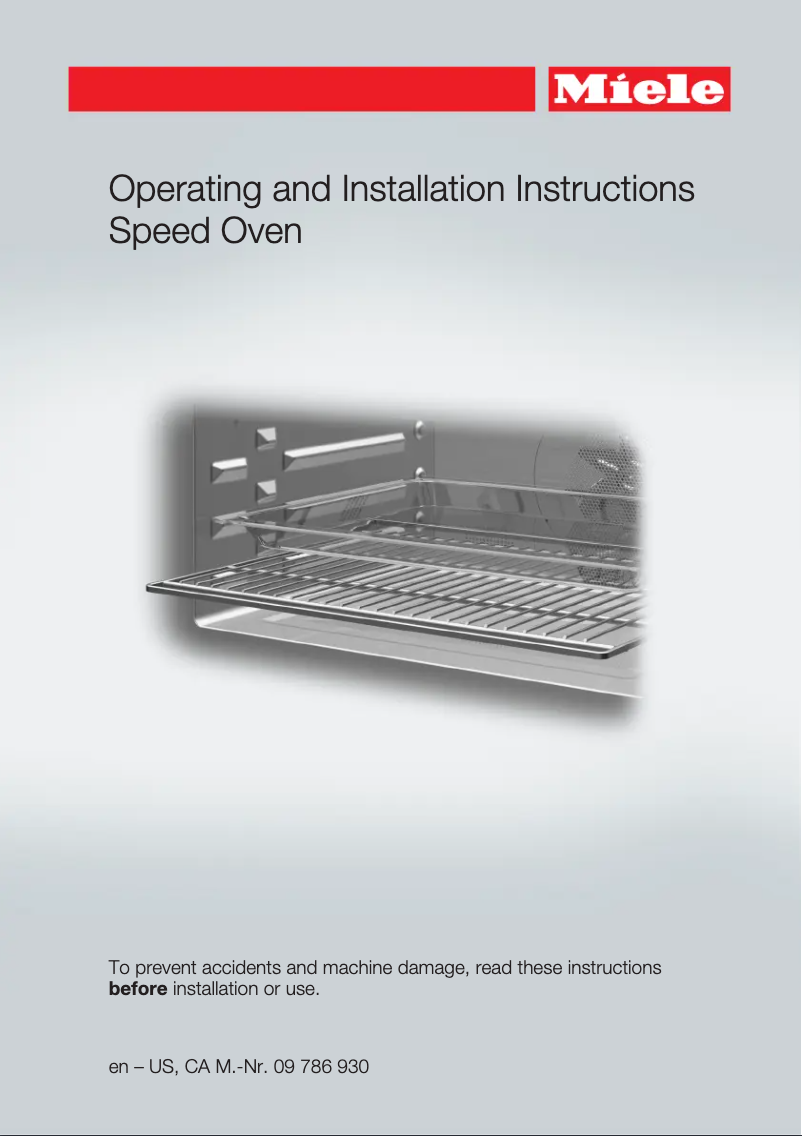 Página 1 del manual Manual de usuario Miele 09769640