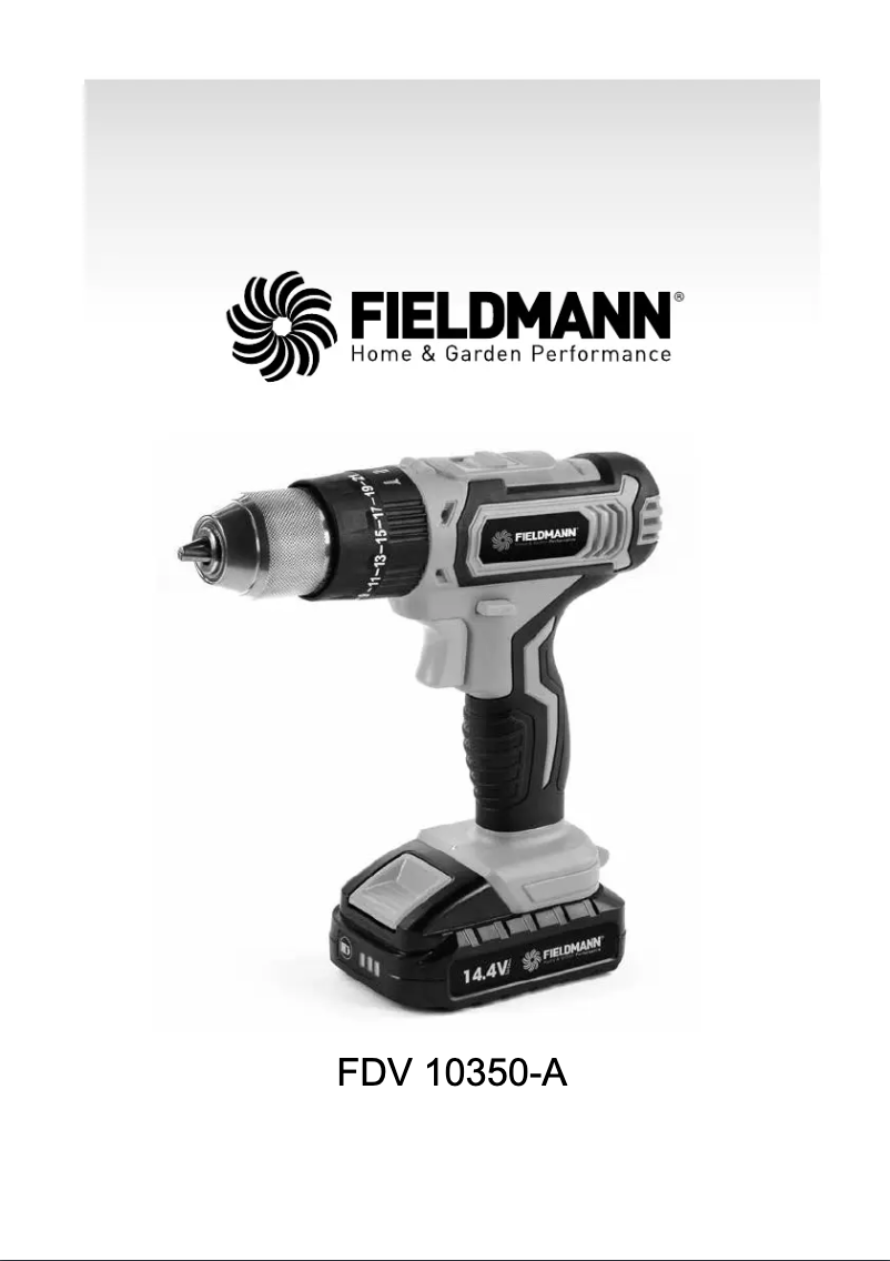 Imagen de la primera página del manual del dispositivo FDV 10350-A