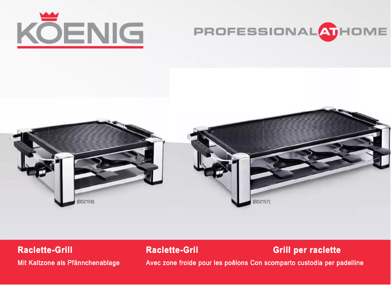 Página 1 del manual Manual de instrucciones Koenig B02157