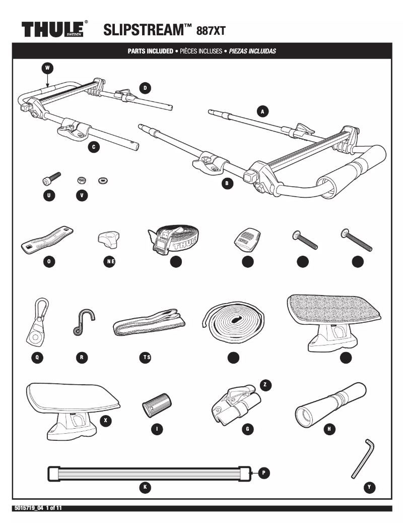 Imagen de la primera página del manual del dispositivo Slipstream 887XT