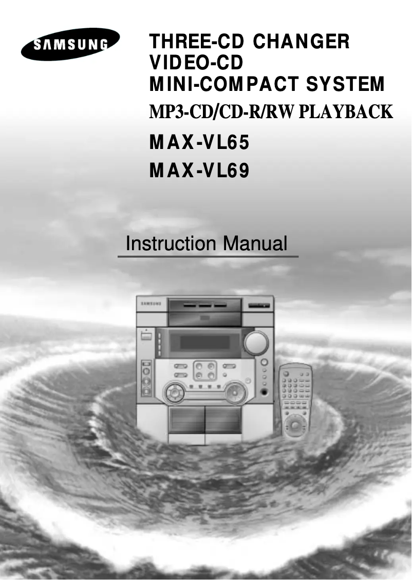Imagen de la primera página del manual del dispositivo MAX-VL65