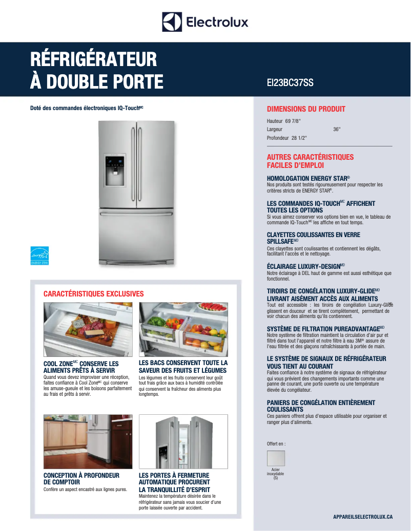 Imagen de la primera página del manual del dispositivo EI23BC37SS