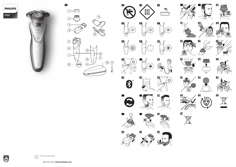 Imagen de la primera página del manual del dispositivo Series 7000 S7921