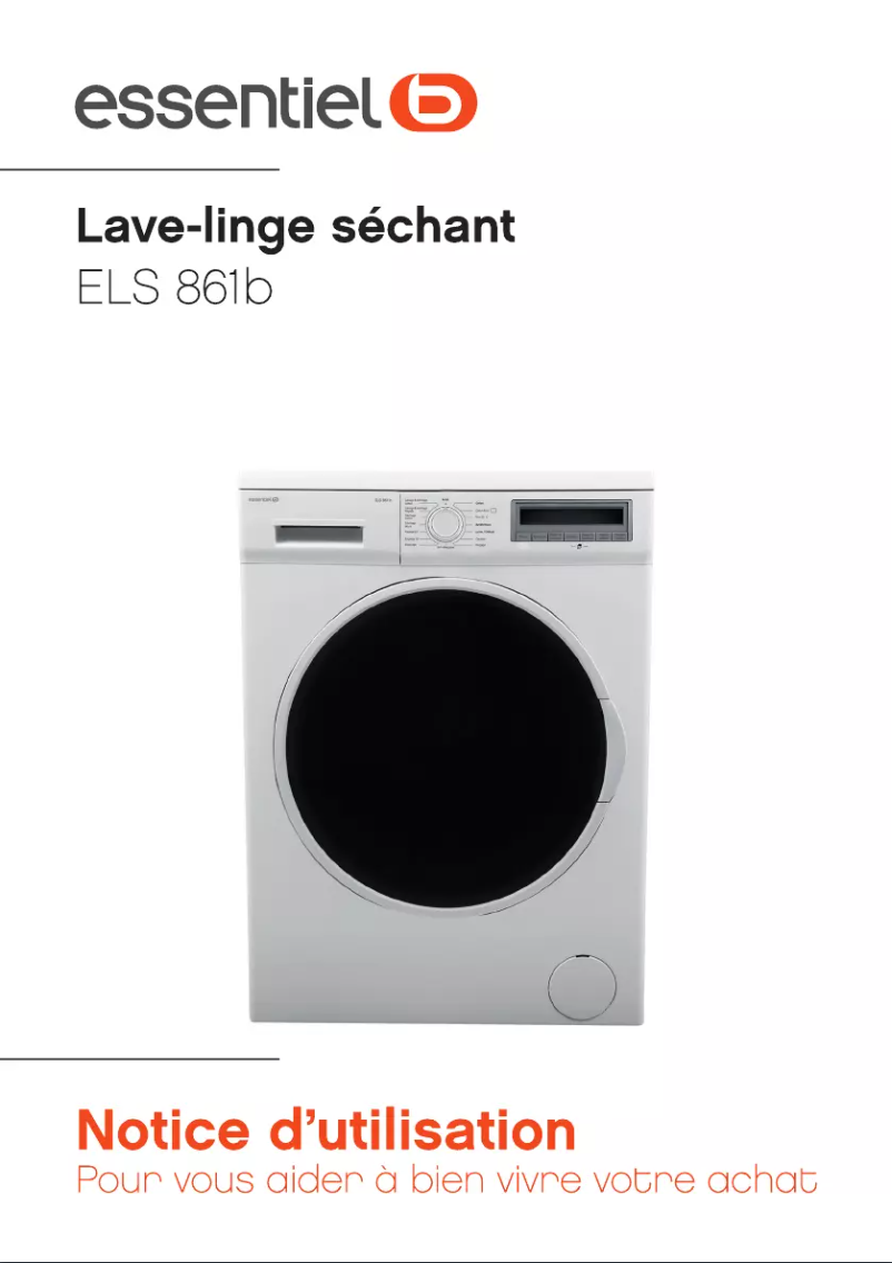 Página 1 del manual Manual de usuario Essentiel B ELS 861 B