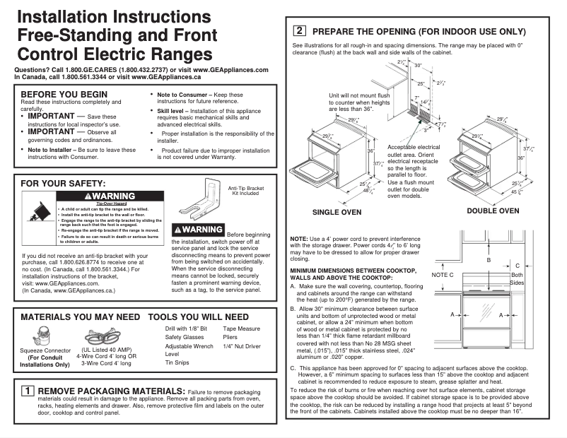 Imagen de la primera página del manual del dispositivo JS660SLSS