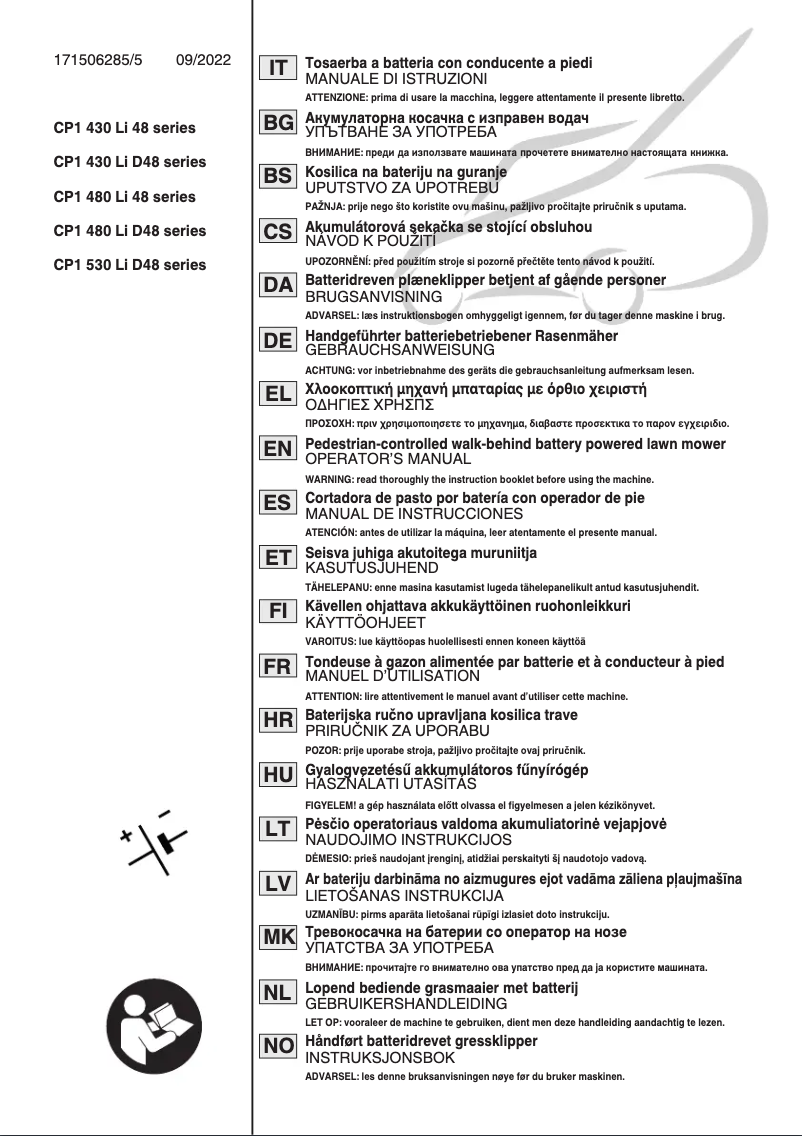 Página nº 1 - Manual de usuario Stiga Collector 548 AE