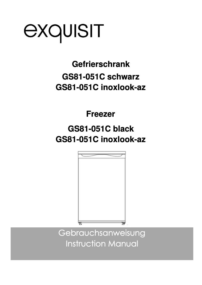 Imagen de la primera página del manual del dispositivo GS81-051C
