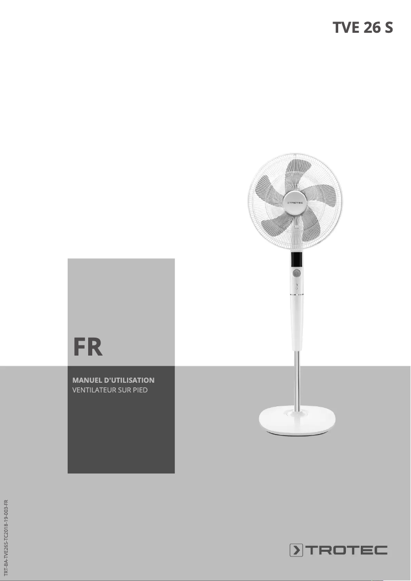 Página nº 1 - Manual de usuario Trotec TVE 26 S
