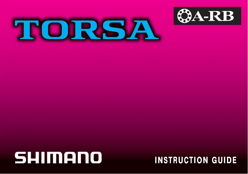 Página 1 del manual Manual de usuario Shimano Torsa 16