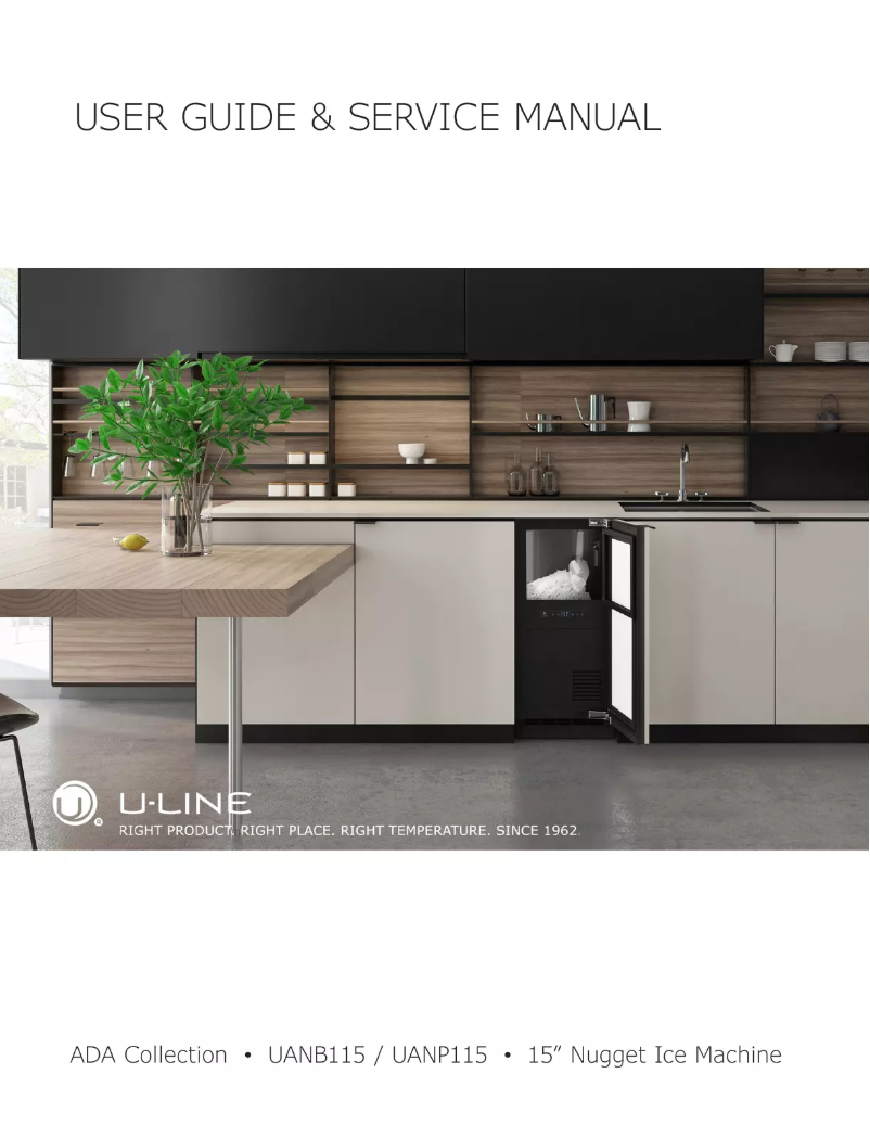 Página 1 del manual Manual de usuario U-Line UANP115