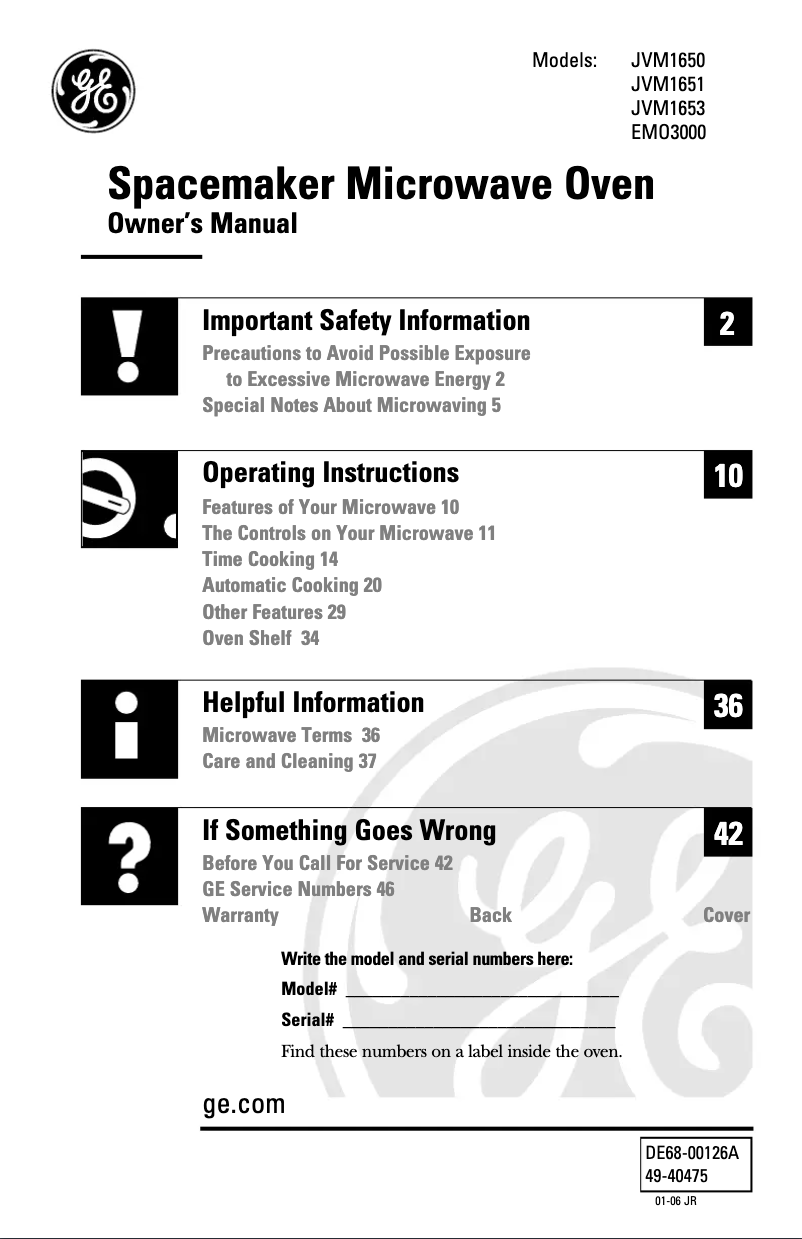 Imagen de la primera página del manual del dispositivo EMO3000HBB