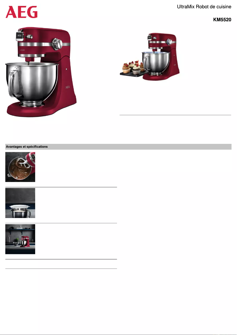 Imagen de la primera página del manual del dispositivo KM5520