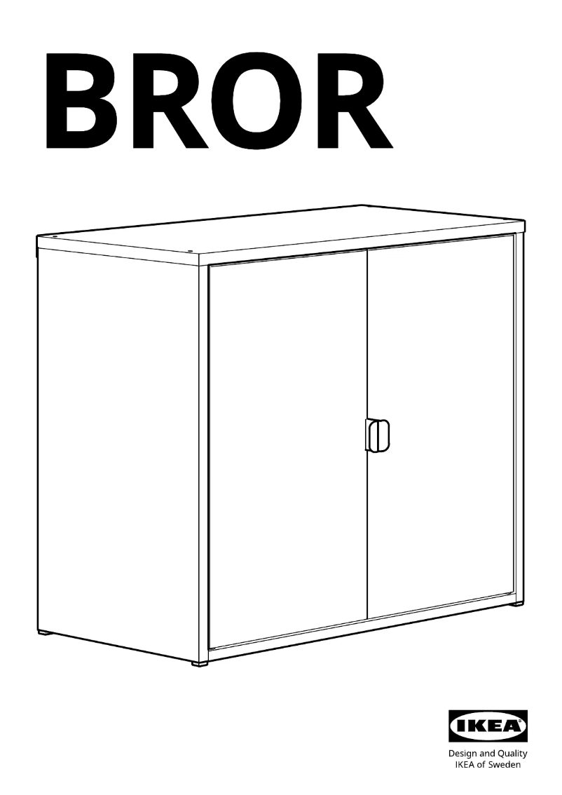 Página 1 del manual Manual de usuario Ikea BROR 305.473.91