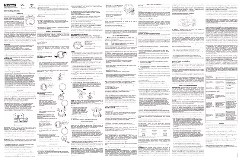 Imagen de la primera página del manual del dispositivo SC05CE