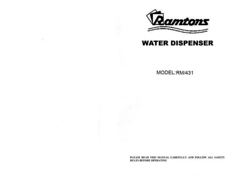 Imagen de la primera página del manual del dispositivo RM/431