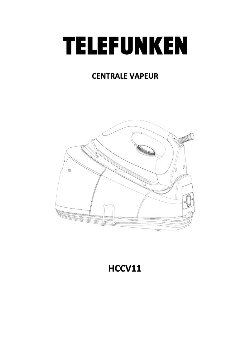 Imagen de la primera página del manual del dispositivo HCCV-11