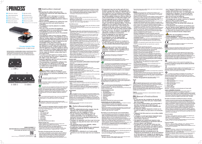 Imagen de la primera página del manual del dispositivo 303010