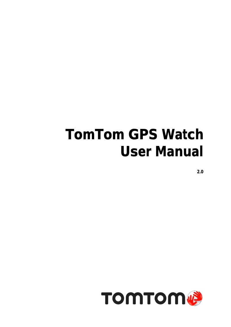 Página 1 del manual Manual de usuario TomTom Spark 3 Cardio