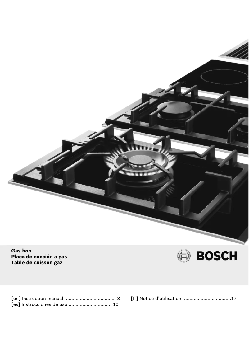 Página 1 del manual Manual de usuario Bosch PSB326B21E