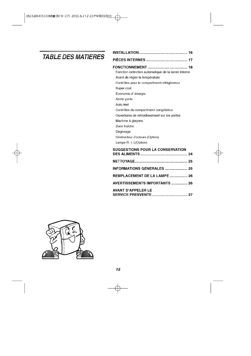 Página nº 1 - Manual de usuario LG GR-S642AVQ