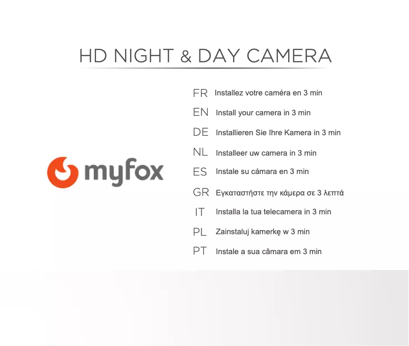 Página 1 del manual Manual de usuario Myfox VI0110