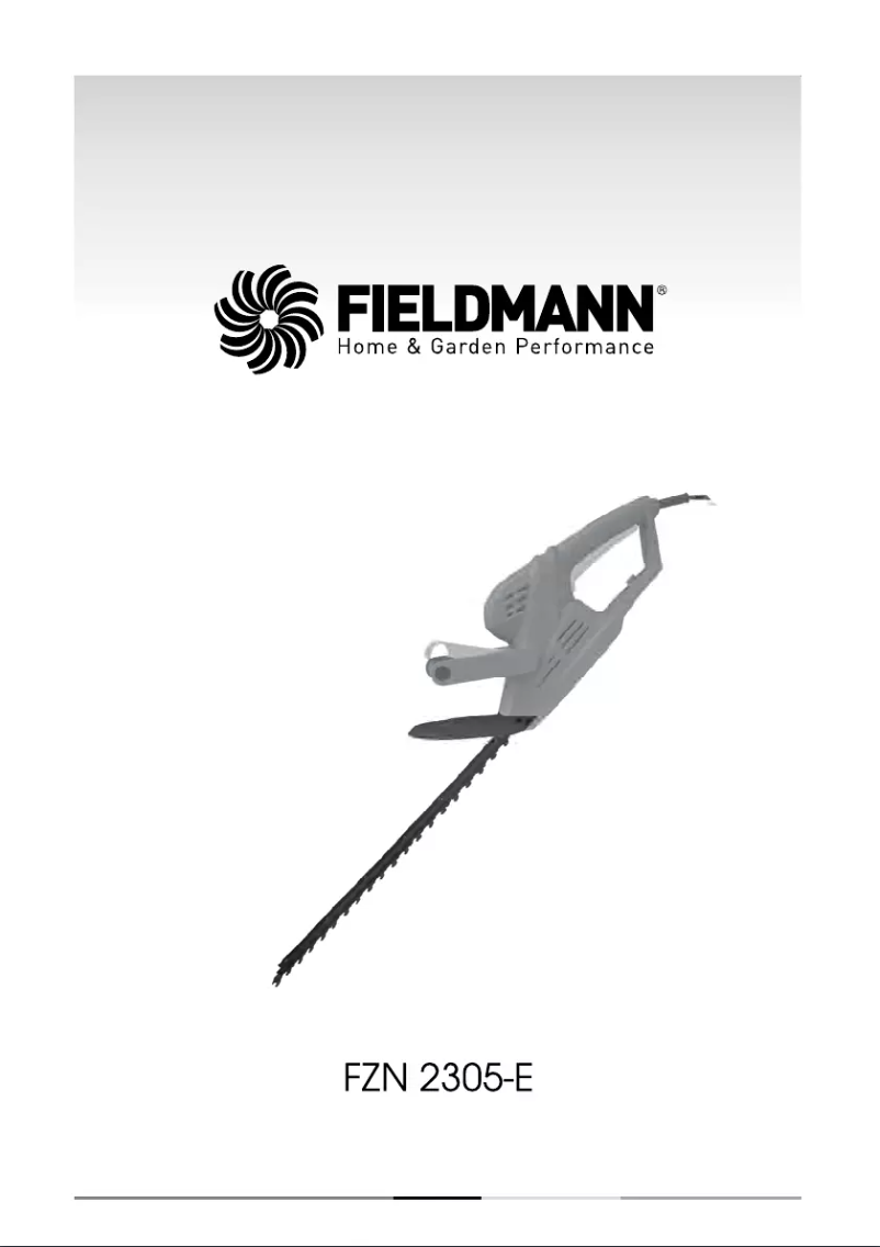 Imagen de la primera página del manual del dispositivo FZN 2305-E