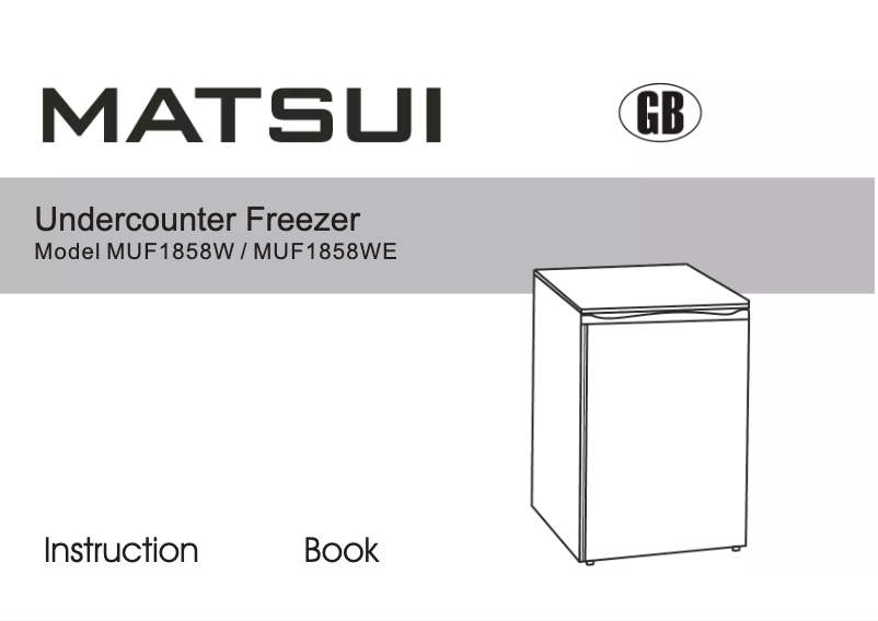 Imagen de la primera página del manual del dispositivo MUF1858WE