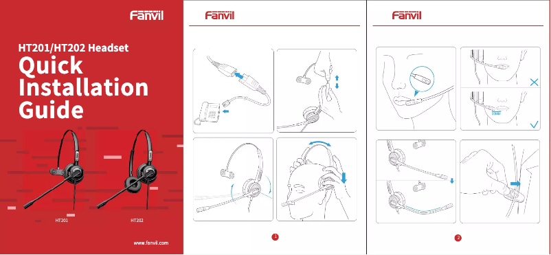 Imagen de la primera página del manual del dispositivo HT202