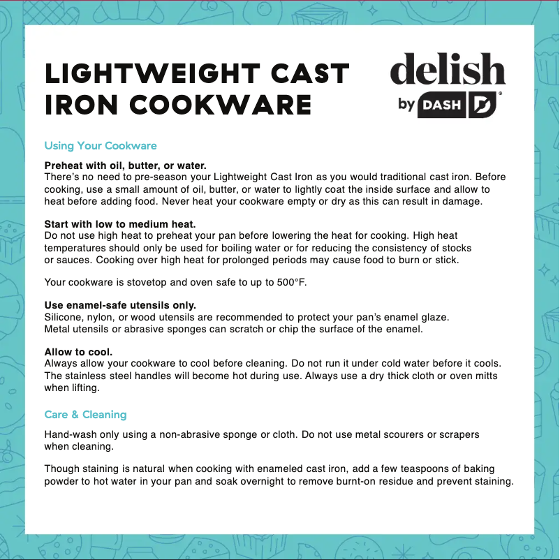 Página 1 del manual Manual de usuario Dash Delish DDLCFR12GBBU01